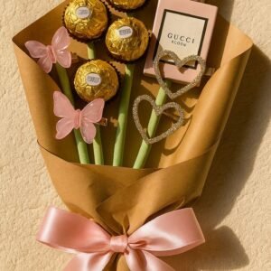 Luxury Chocolate & Perfume Bouquet Gift Set